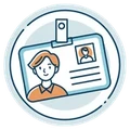 Id card icon